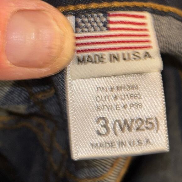 NWT Vibrant M.I.U Women's Dark Blue Skinny Jeans 25 Y2K - Picture 4 of 10